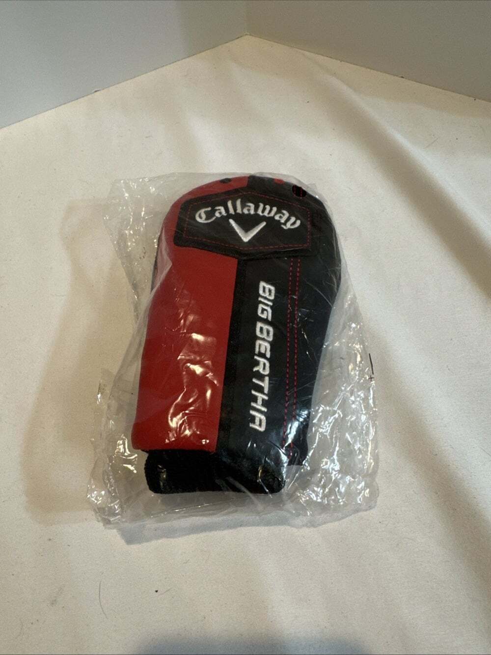 Callaway Big Bertha Hybrid Headcover, Black/Red, 1-Piece Golf Head Cover New